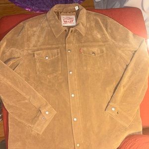 Men’s Levi faux suede jacket